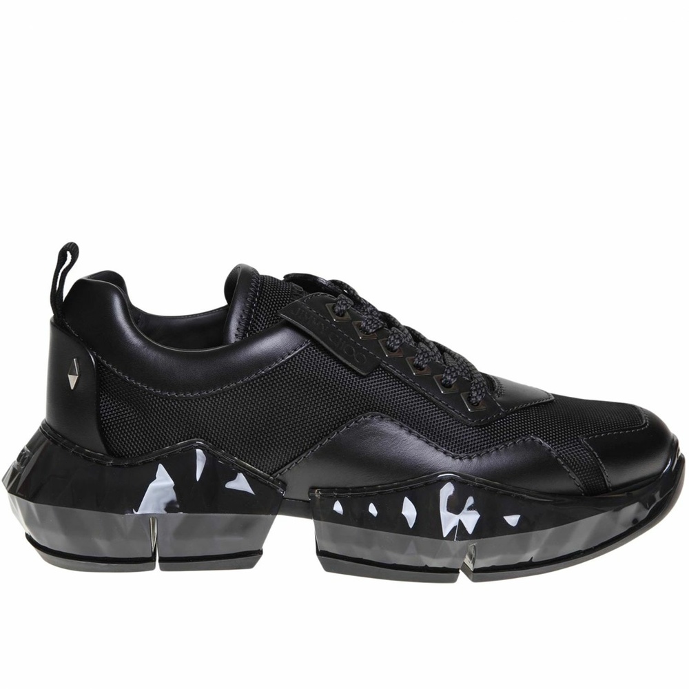 NIB Jimmy Choo Black Diamond/M Sneakers Size 41